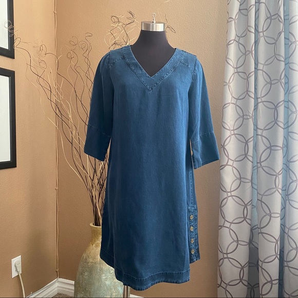 soft surroundings positano getaway dress